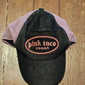 Pink Taco Vegas Denim Hard Rock Hotel Las Vegas Cap
